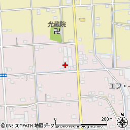 静岡県浜松市中央区金折町527周辺の地図