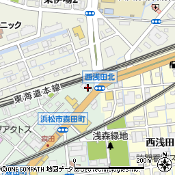 ＥＮＥＯＳ　ＤＤ浜松西ＳＳ周辺の地図