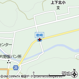 岩崎周辺の地図
