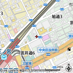 餃子の王将 三宮旭通店周辺の地図