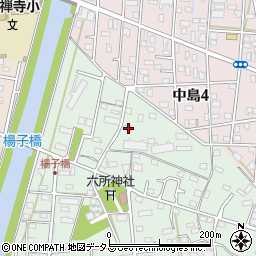 静岡県浜松市中央区楊子町1120周辺の地図