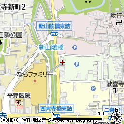 奈良県奈良市佐紀町1周辺の地図