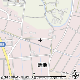 静岡県磐田市蛭池537-1周辺の地図