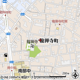 静岡県浜松市中央区龍禅寺町294周辺の地図