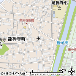 静岡県浜松市中央区龍禅寺町356周辺の地図