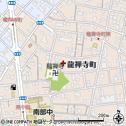 静岡県浜松市中央区龍禅寺町290周辺の地図