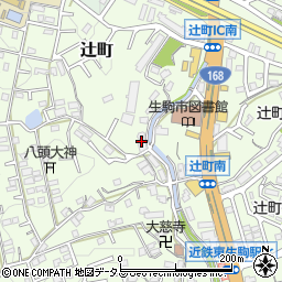 エクステージ東生駒周辺の地図