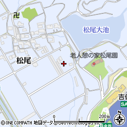 岡山県岡山市北区松尾731-2周辺の地図