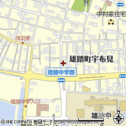 静岡県浜松市中央区雄踏町宇布見8748周辺の地図