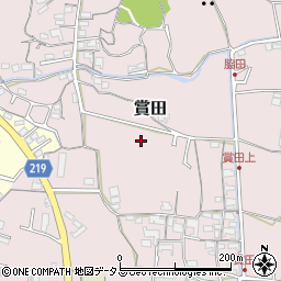 岡山県岡山市中区賞田周辺の地図