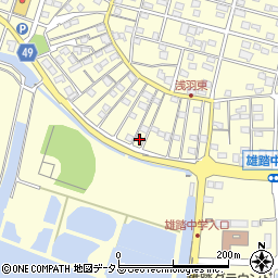 静岡県浜松市中央区雄踏町宇布見8808周辺の地図