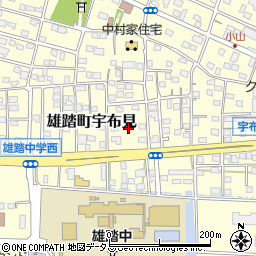 静岡県浜松市中央区雄踏町宇布見4892周辺の地図