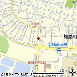 静岡県浜松市中央区雄踏町宇布見8777周辺の地図