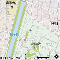 静岡県浜松市中央区楊子町1407周辺の地図