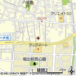 静岡県浜松市中央区雄踏町宇布見4830周辺の地図