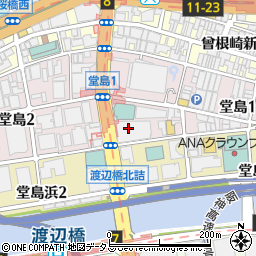 株式会社山陽新聞社　大阪支社周辺の地図