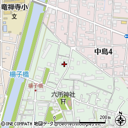 静岡県浜松市中央区楊子町1375周辺の地図