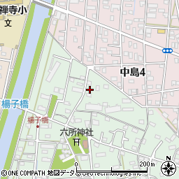 静岡県浜松市中央区楊子町1119周辺の地図