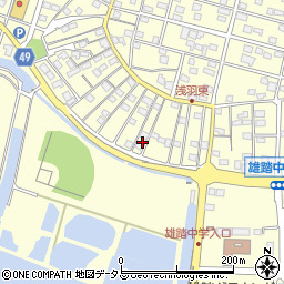 静岡県浜松市中央区雄踏町宇布見8806周辺の地図