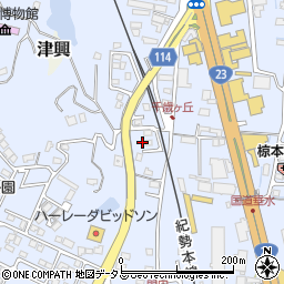 三重県津市垂水427-3周辺の地図