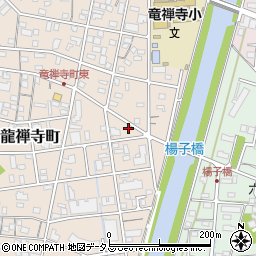 静岡県浜松市中央区龍禅寺町372周辺の地図