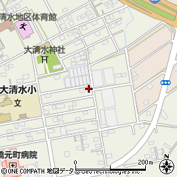 愛知県豊橋市南大清水町元町58周辺の地図
