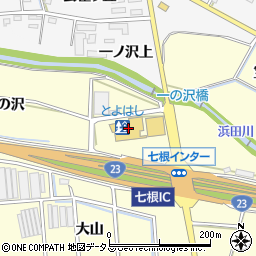 道の駅　とよはし周辺の地図