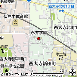 学校法人永井学園周辺の地図