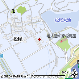岡山県岡山市北区松尾732周辺の地図