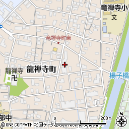 静岡県浜松市中央区龍禅寺町342周辺の地図