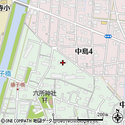 静岡県浜松市中央区楊子町1115周辺の地図