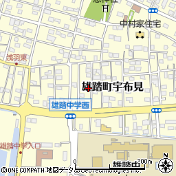 静岡県浜松市中央区雄踏町宇布見8734周辺の地図