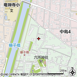 静岡県浜松市中央区楊子町1378周辺の地図