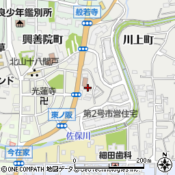 奈良県奈良市川上町420周辺の地図