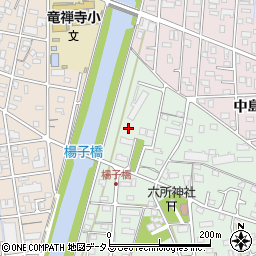 静岡県浜松市中央区楊子町1430周辺の地図