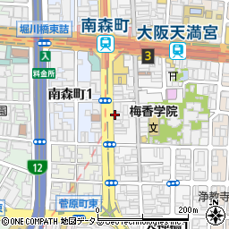 クロレラ工業株式会社　関西支店周辺の地図
