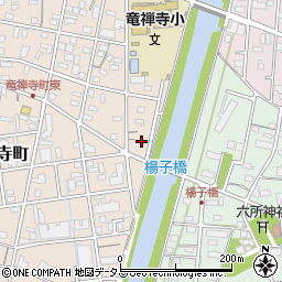 静岡県浜松市中央区龍禅寺町169周辺の地図