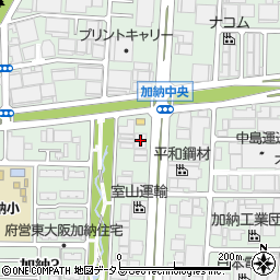 パックプラス大阪工場周辺の地図