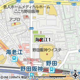 エスリード野田阪神駅前周辺の地図