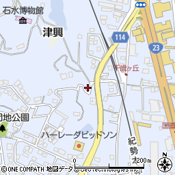 三重県津市垂水354-7周辺の地図