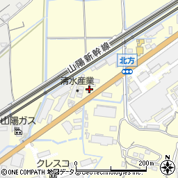 岡山県岡山市東区上道北方345周辺の地図