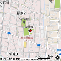 浄土宗　榮秀寺周辺の地図