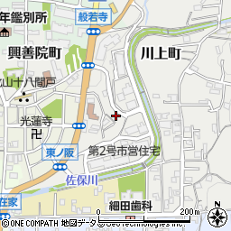 奈良県奈良市川上町432周辺の地図