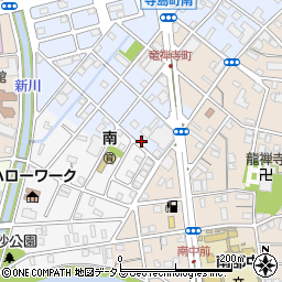 静岡県浜松市中央区寺島町27周辺の地図