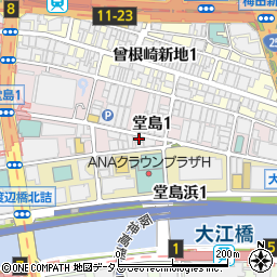 鮨処　おりた　北新地 Sushi Orita Kitashinchi周辺の地図