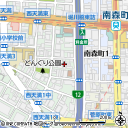 関西メディア株式会社周辺の地図
