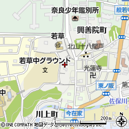 奈良県奈良市川上町499周辺の地図
