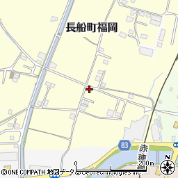岡山県瀬戸内市長船町福岡1158周辺の地図