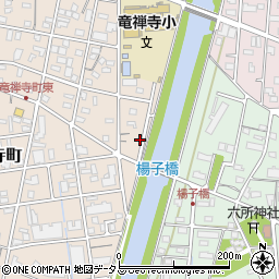 静岡県浜松市中央区龍禅寺町170周辺の地図