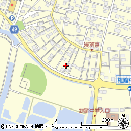 静岡県浜松市中央区雄踏町宇布見8838周辺の地図
